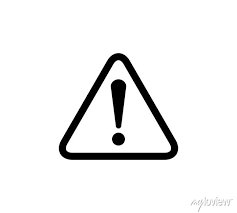 Ícone de exclamação